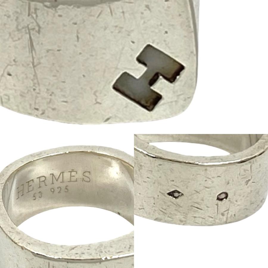 HERMES（エルメス） 極 美品 ケース付き キャンディ リング H ロゴ