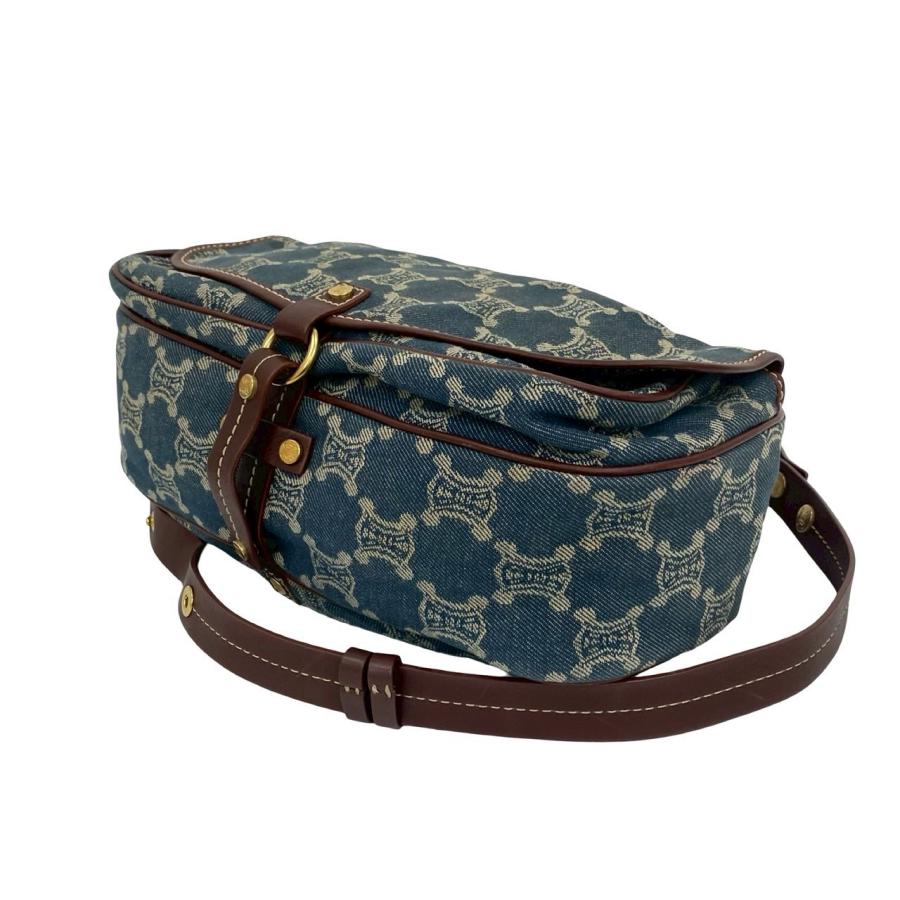 CELINE 極 美品 セリーヌ ヴィンテージ パリマカダム ロゴ 総柄