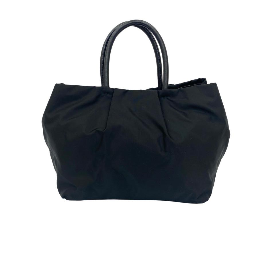 PRADA（プラダ） 極 美品 保存袋付き ロゴ 金具 ナイロン レザー 本革