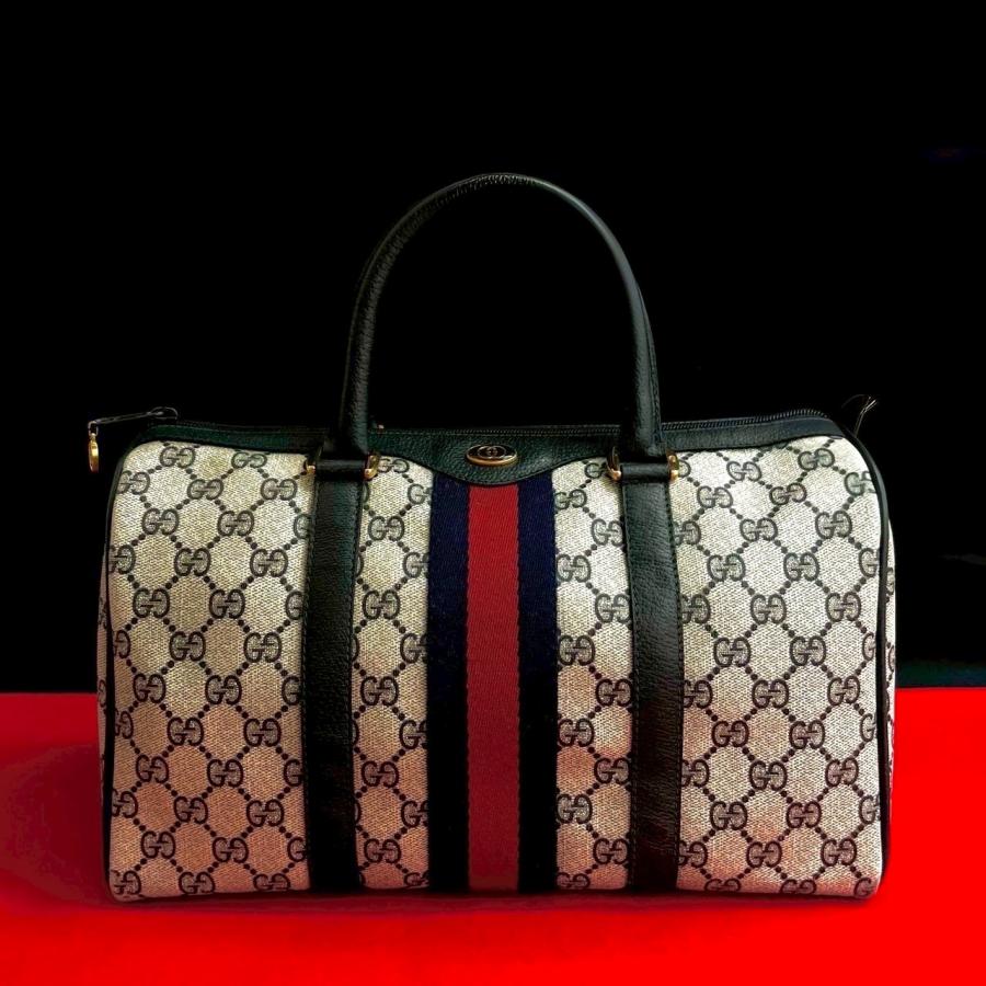GUCCI 極 美品 グッチ オールドグッチ ヴィンテージ シェリー