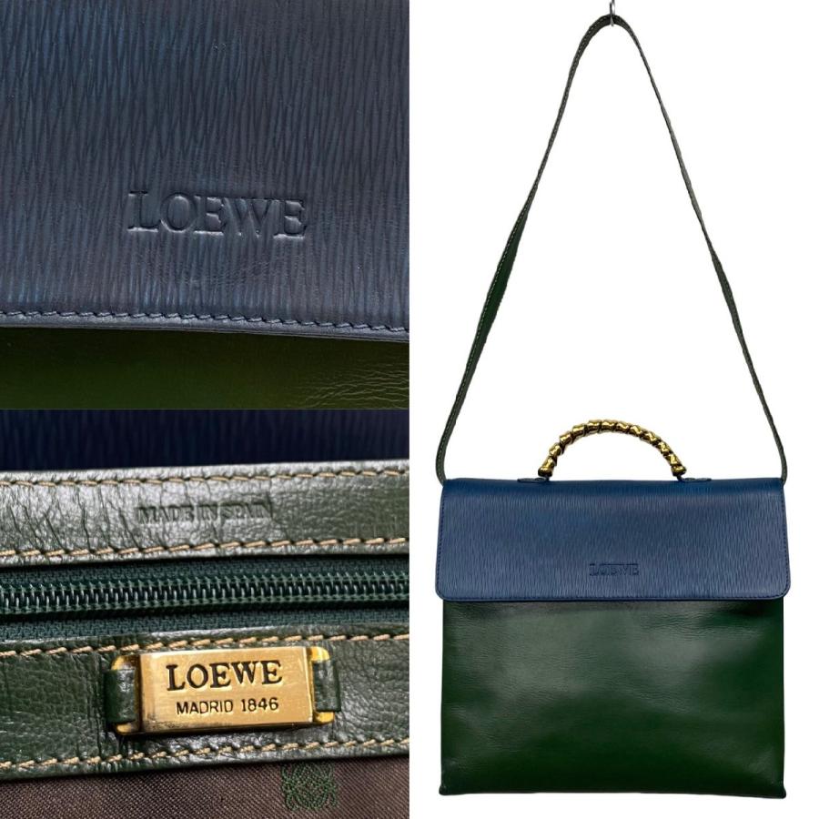 LOEWE 極 美品 ロエベ ヴィンテージ ベラスケス ツイスト LOEWE 極 美品 ロエベ ヴィンテージ ベラスケス ツイスト