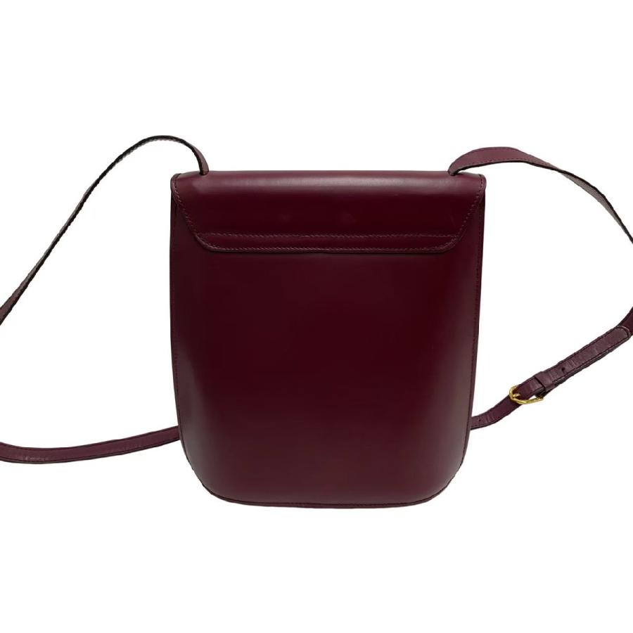 CELINE 極 美品 セリーヌ ヴィンテージ カーフレザー 本革 ミニ 