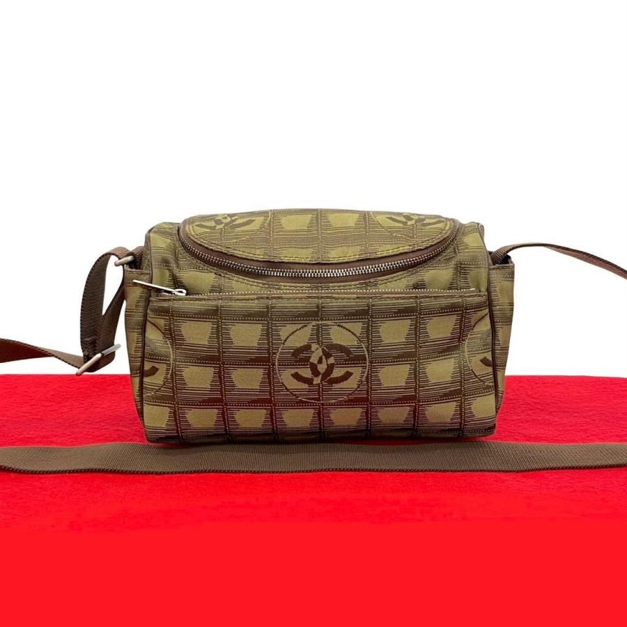CHANEL 極 美品 シール有 7番台 シャネル ニュートラベルライン レザー 