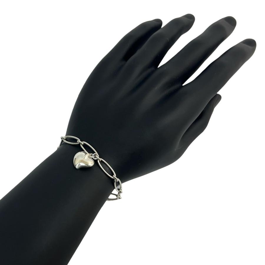 TIFFANY&Co.（ティファニー） 極 美品 袋付き カーブド ハート