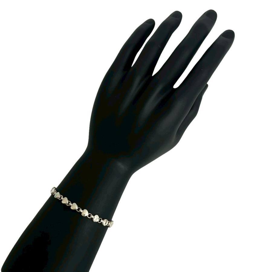 T&Co Tiffany ティファニー　パフハート　ブレスレット　バングル TIFFANY&Co. 極 美品 保存箱付 ティファニー パフハート