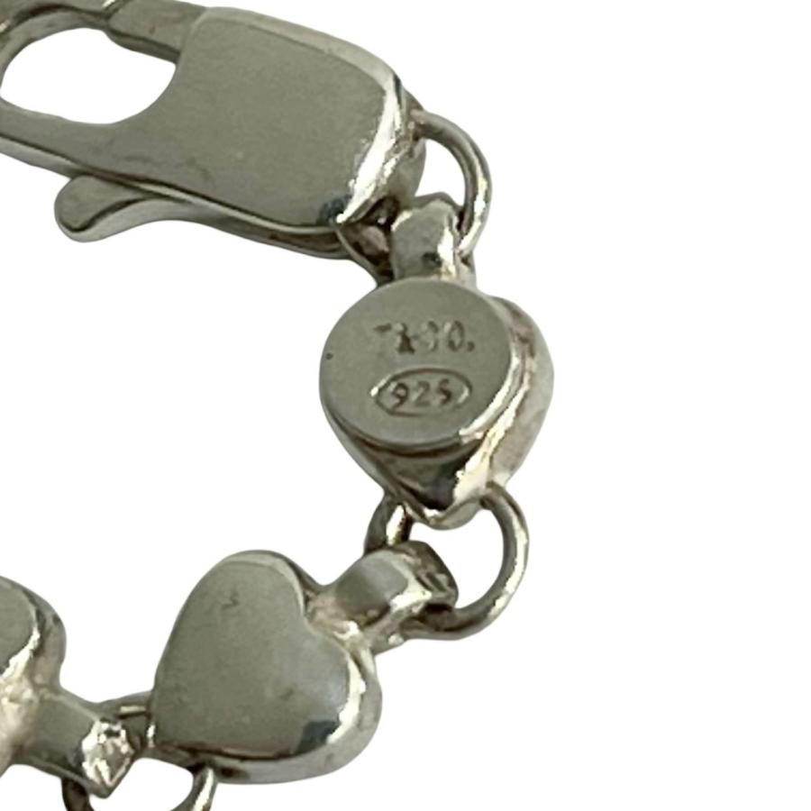 TIFFANY&Co.（ティファニー） 極 美品 保存箱付 パフハート シルバー