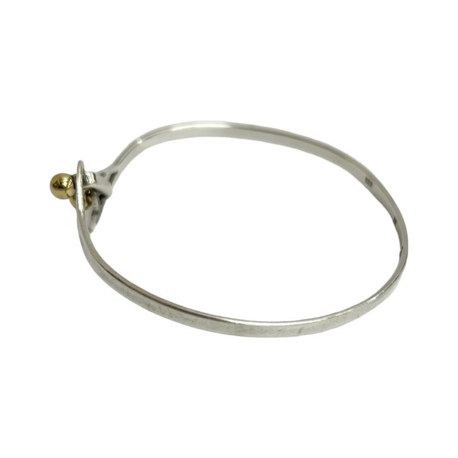 ★再度お値段変更しました★ティファニー バングル/ブレスレット フック&アイ TIFFANY&Co.（ティファニー） 極 美品 希少品 フック＆アイ ハート