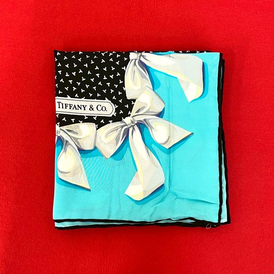 TIFFANY&Co. 極 美品 希少品 箱付き ティファニー リボン ドット 柄  