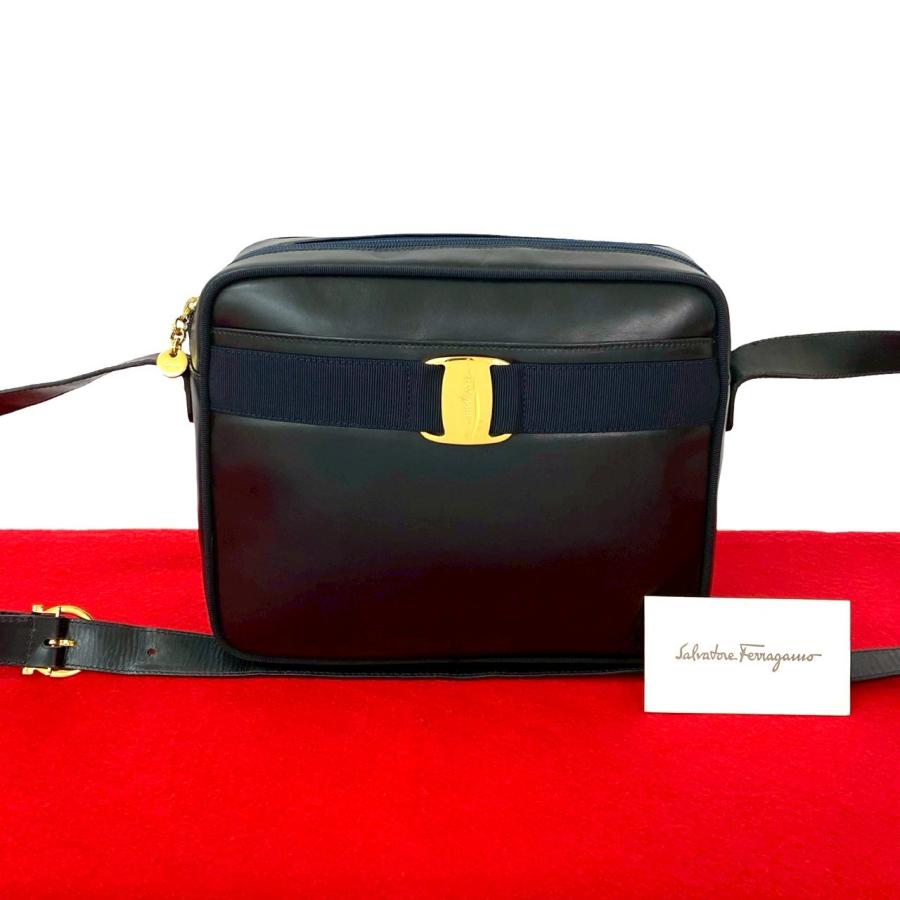 極 美品 Salvatore Ferragamo サルヴァトーレフェラガモ
