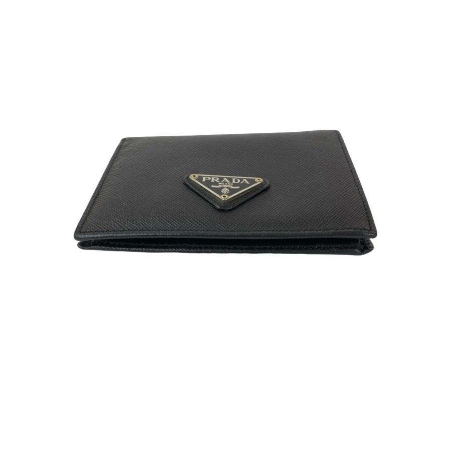 PRADA（プラダ） 極 美品 希少品 箱付き 三角ロゴ 金具 サフィアーノ