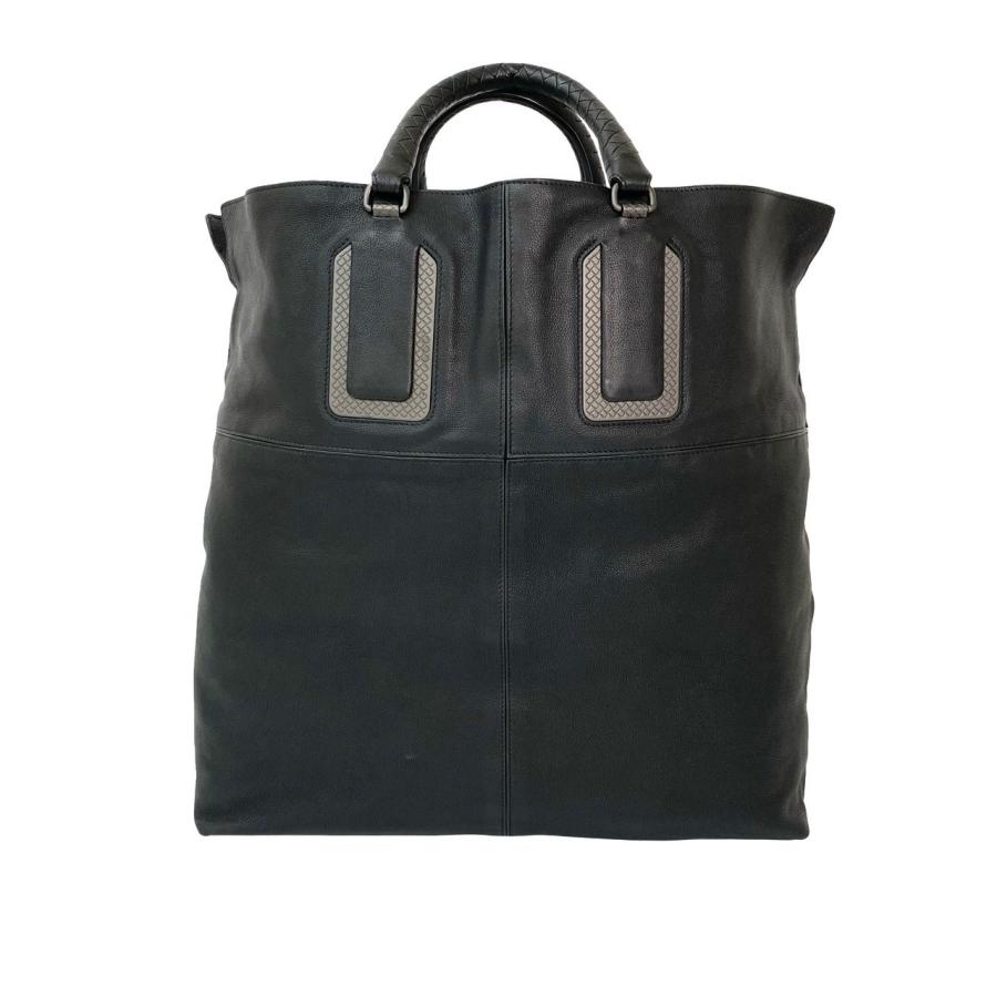 【良品】BOTTEGA VENETA ビジネスバッグ イントレチャート ブラック BOTTEGA VENETA（ボッテガ・ヴェネタ） イントレチャート ビジネス