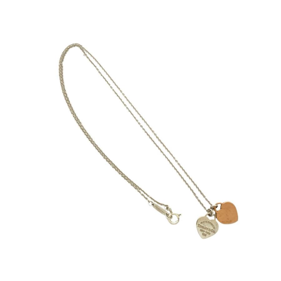 TIFFANY&Co.（ティファニー） 極 美品 リターントゥ ダブルハート