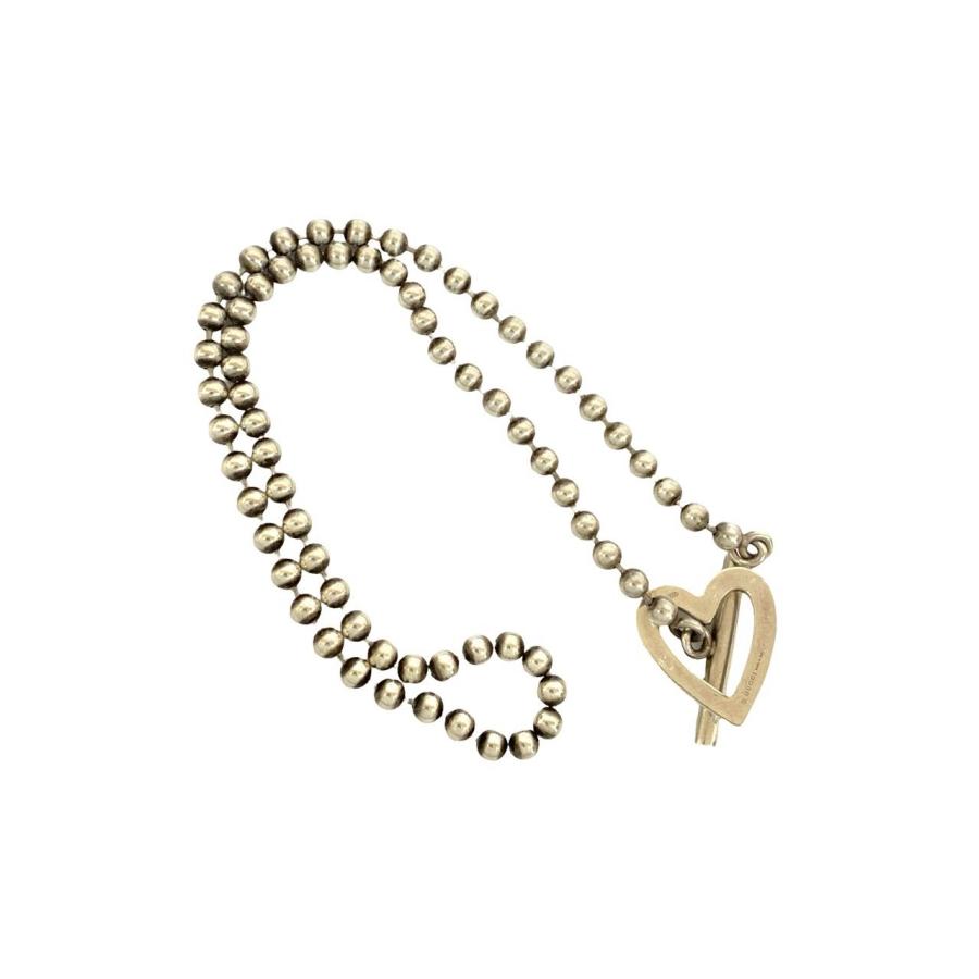GUCCI（グッチ） 極 美品 トグルハート ネックレス シルバー925 ボール