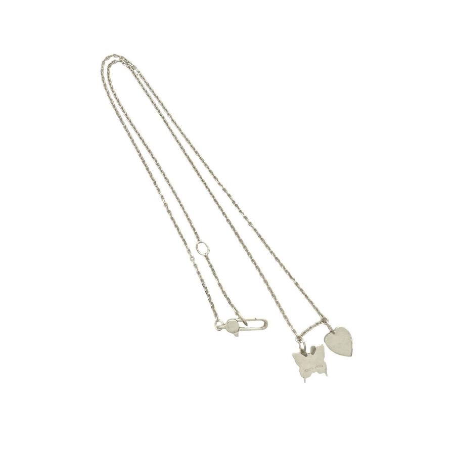 GUCCI 極 美品 袋付き グッチ ハート 蝶 モチーフ シルバー925