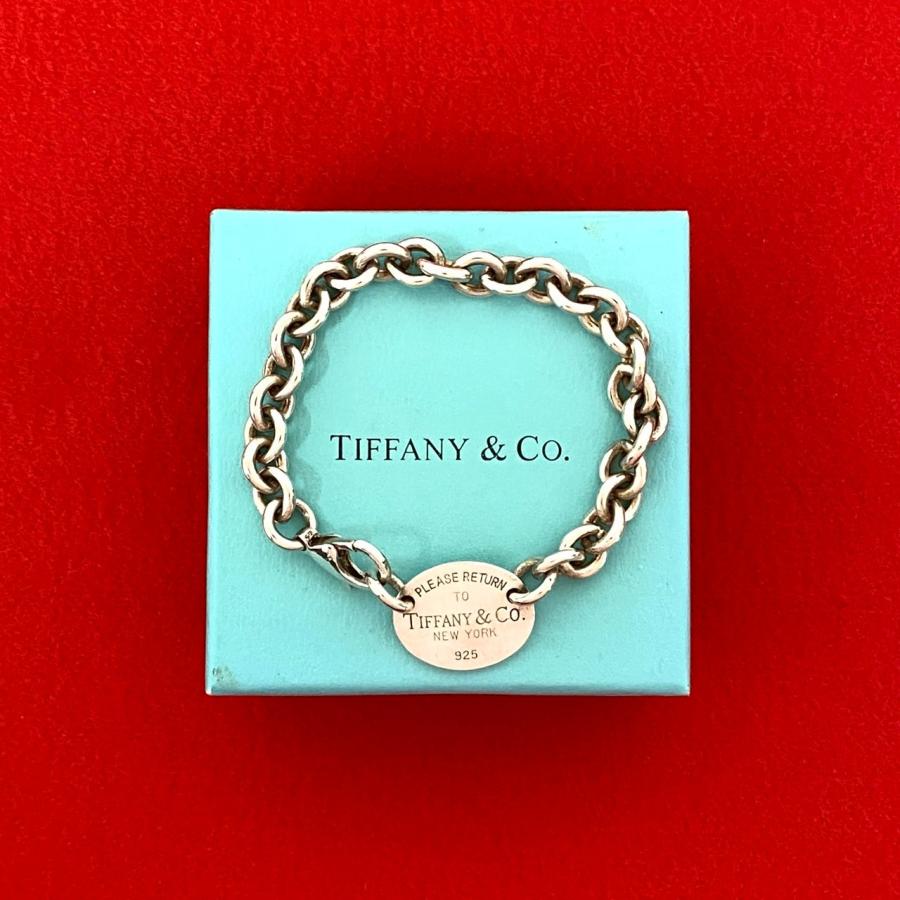 TIFFANY&Co. 極 美品 ティファニー リターントゥ オーバル