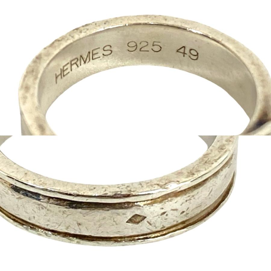 HERMES（エルメス） 極 美品 サンチュール シルバー925 ベルト リング