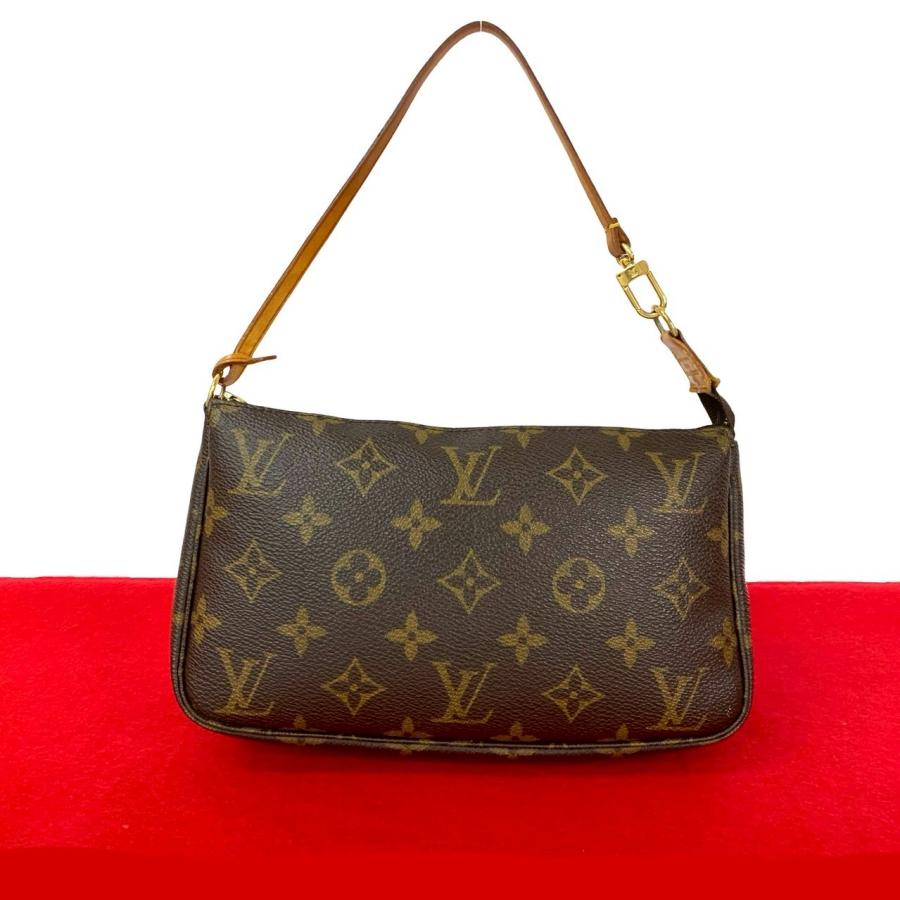 ヴィトン　ポシェット　ハンドバッグ LOUIS VUITTON（ルイ・ヴィトン） 極 美品 ポシェット アクセソワール