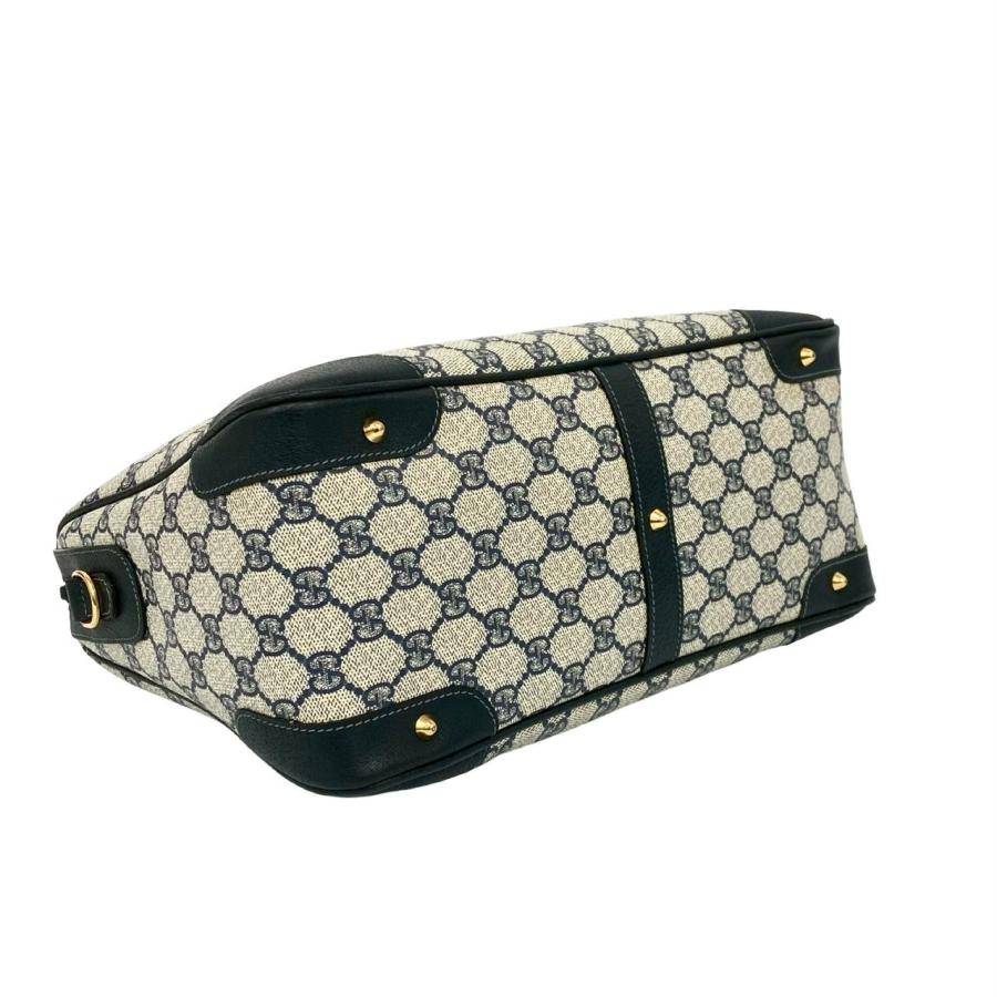 GUCCI 極 美品 グッチ オールドグッチ ヴィンテージ GG ロゴ レザー 本