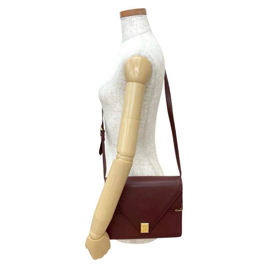 【極美品・保存袋付】Cartier カルティエ マストライン ショルダーバッグ Cartier（カルティエ） 極 美品 袋 カード付き マストライン カーフ