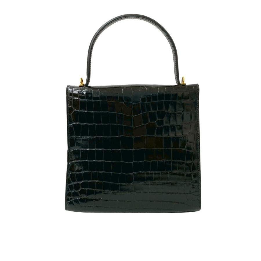 celine バック CELINE（セリーヌ） 極 美品 ヴィンテージ ダブル サークル ロゴ 金具