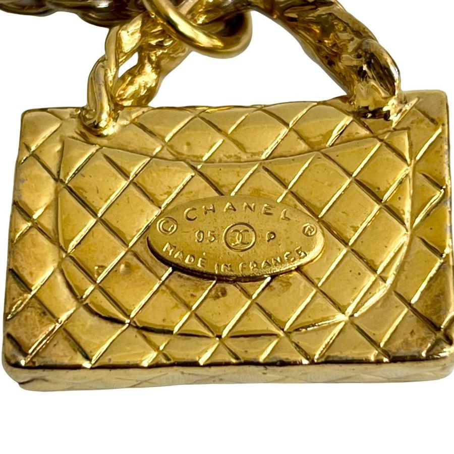 CHANEL 極 美品 コメあり 95P シャネル マトラッセ バッグ モチーフ GP  