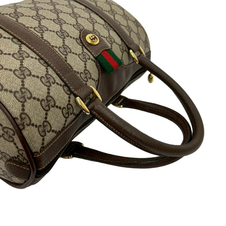 GUCCI グッチ オールドグッチ ミニボストン ハンドバッグ GGロゴ GUCCI グッチ オールドグッチ ミニボストン ハンドバッグ GGロゴ