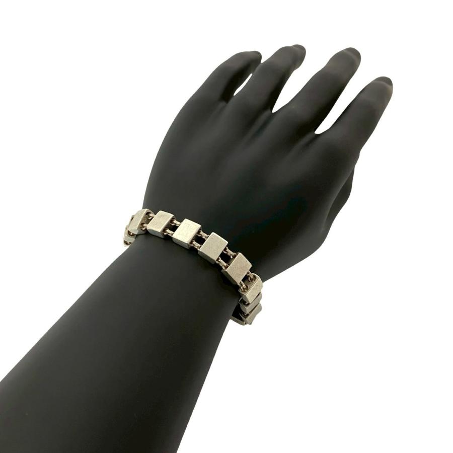 GUCCI（グッチ） 極 美品 希少品 スクエア チェーン ブレスレット