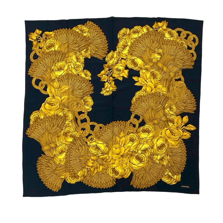CHANEL（シャネル） 極 美品 希少品 タッセル 花柄 ココマーク シルク