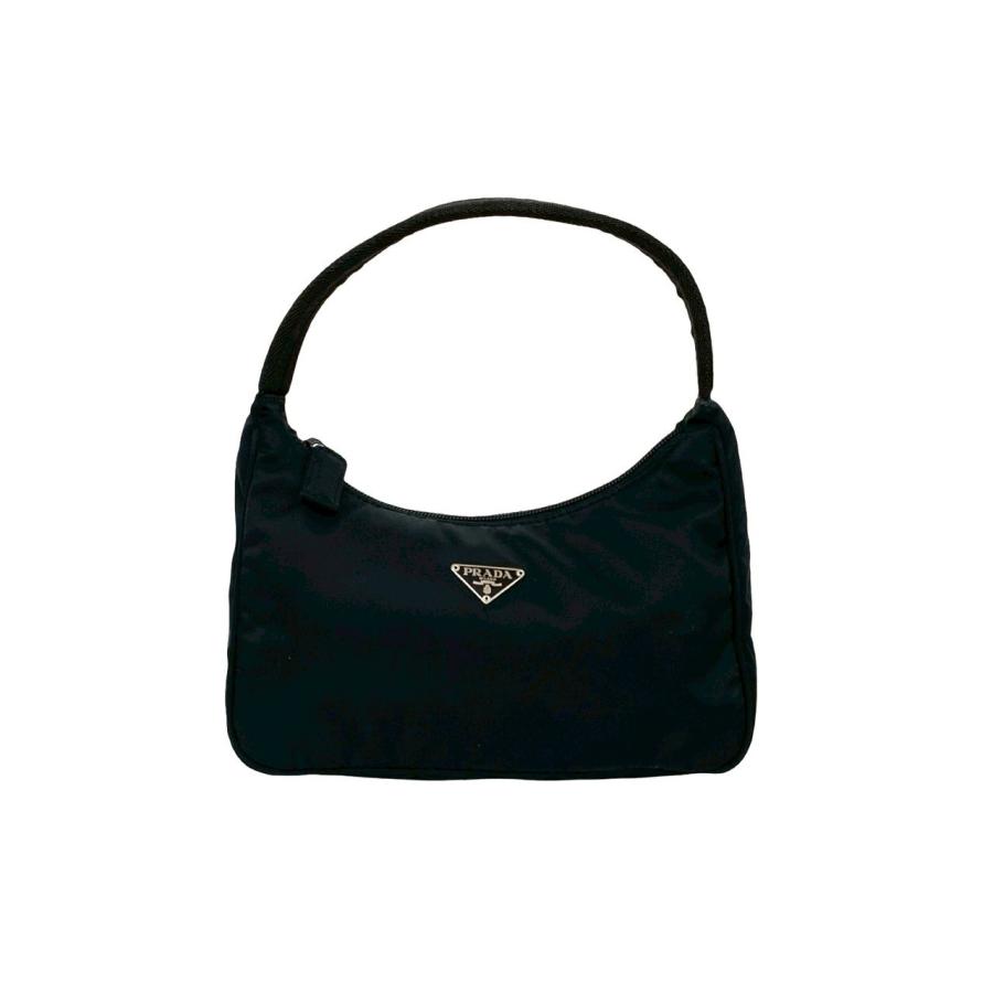 PRADA（プラダ） 極 美品 三角ロゴ プレート 金具 テスート ナイロン