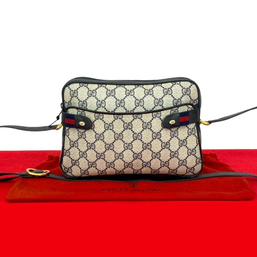 美品◉オールドグッチショルダーバッグ シェリーライン GUCCI（グッチ） 極 美品 袋付き オールドグッチ ヴィンテージ