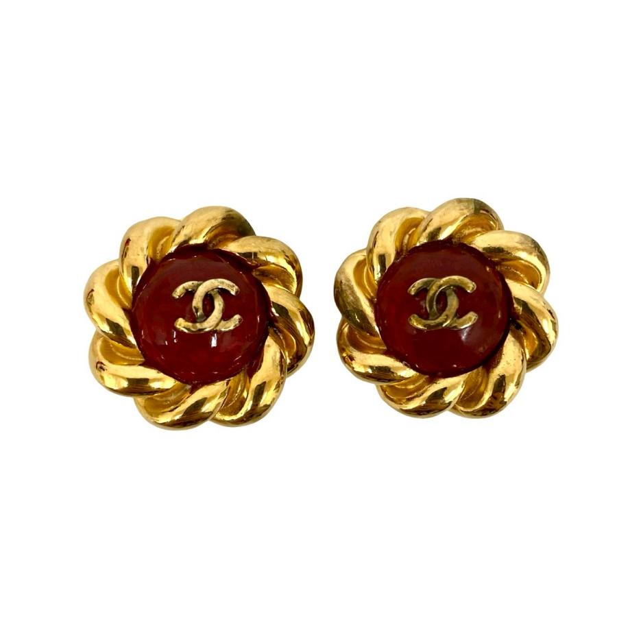 CHANEL（シャネル） 極 美品 ヴィンテージ グリポア ココマーク カラー