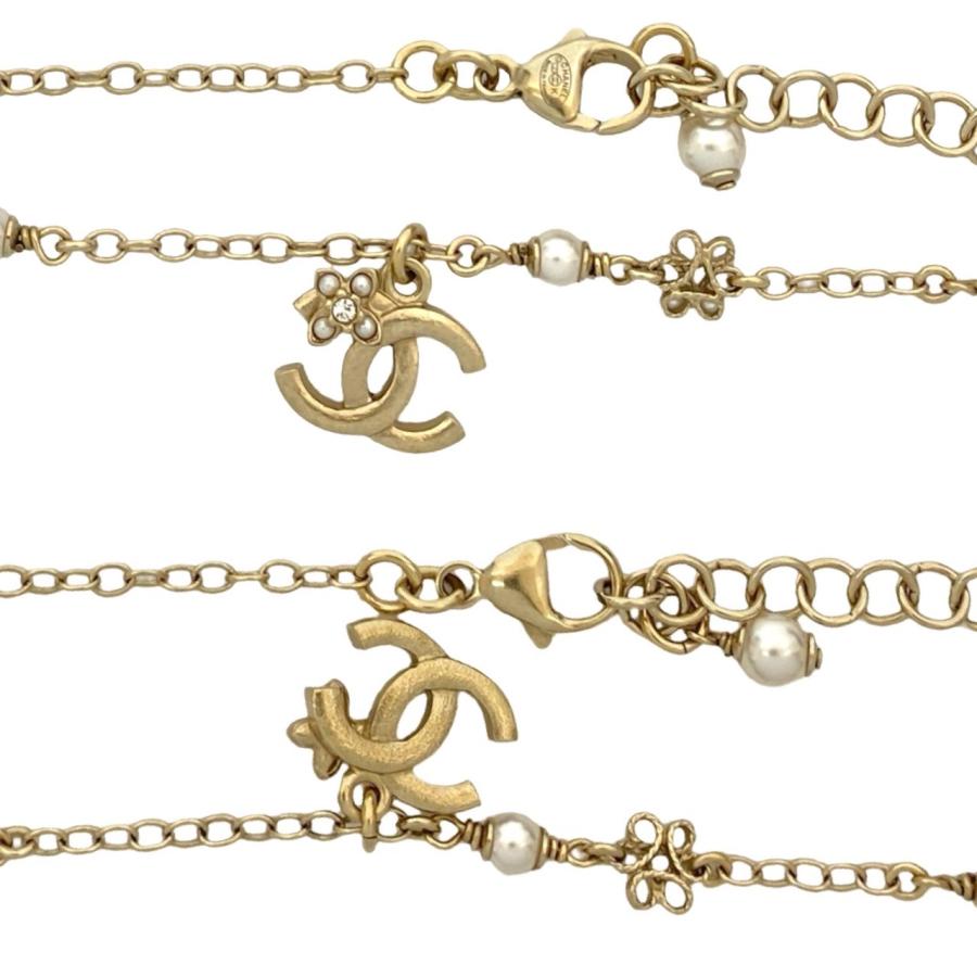 CHANEL シャネル ココマーク パール ネックレス ヴィンテージ 箱あり CHANEL（シャネル） 極 美品 箱付き コメあり C23K CHANEL ココマーク