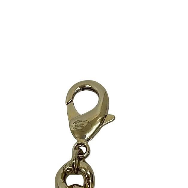 極 美品 コメあり B22A CHANEL シャネル ロゴ ココマーク ブレスレット バングル アクセサリー ブラック ホワイト ゴールド 89815_2