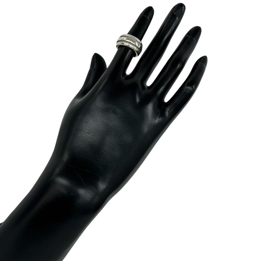 TIFFANY&Co.（ティファニー） 極 美品 グルーブ ド ダブルライン