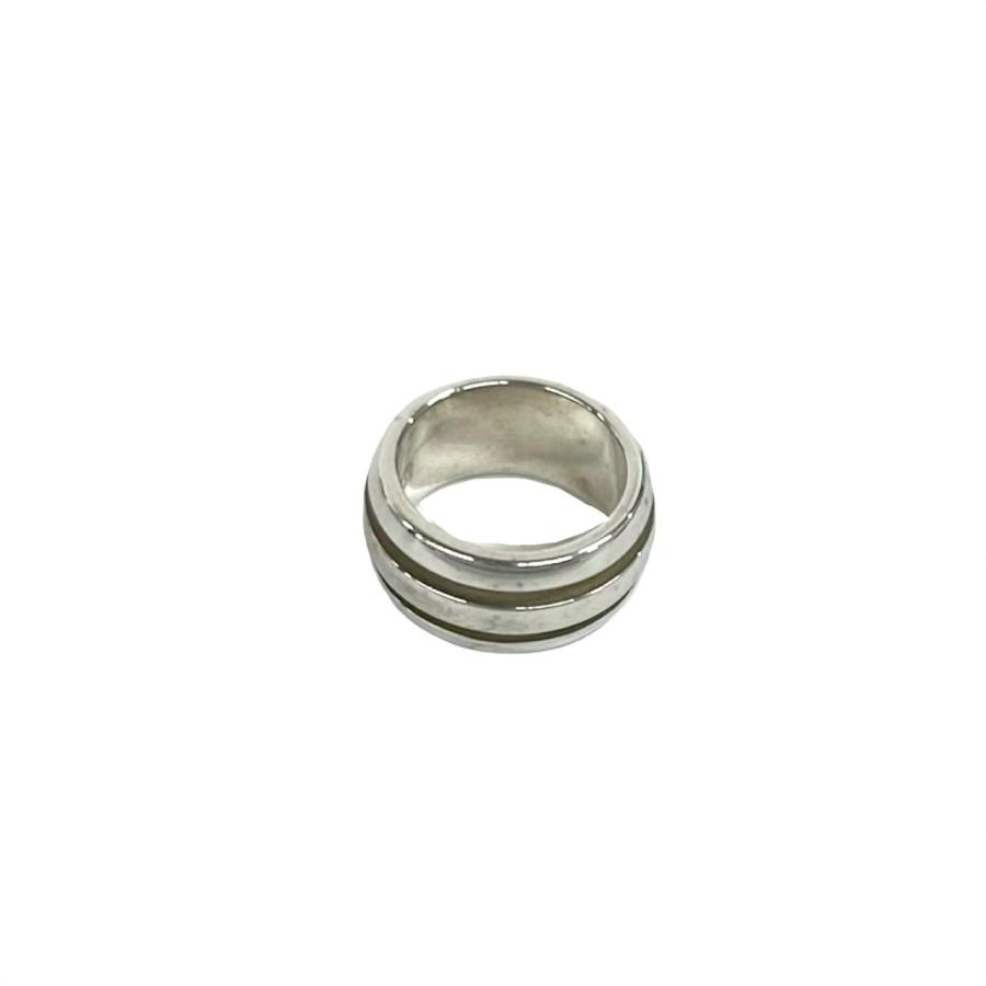 TIFFANY&Co.（ティファニー） 極 美品 グルーブ ド ダブルライン