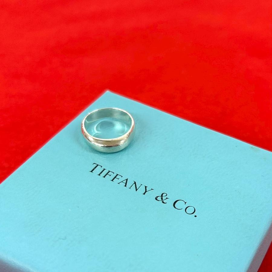 値下げ不可 Tiffany & Co. ナイフエッジ リング 約7号 925 TIFFANY&Co.（ティファニー） 極 美品 ナイフエッジ リング シルバー