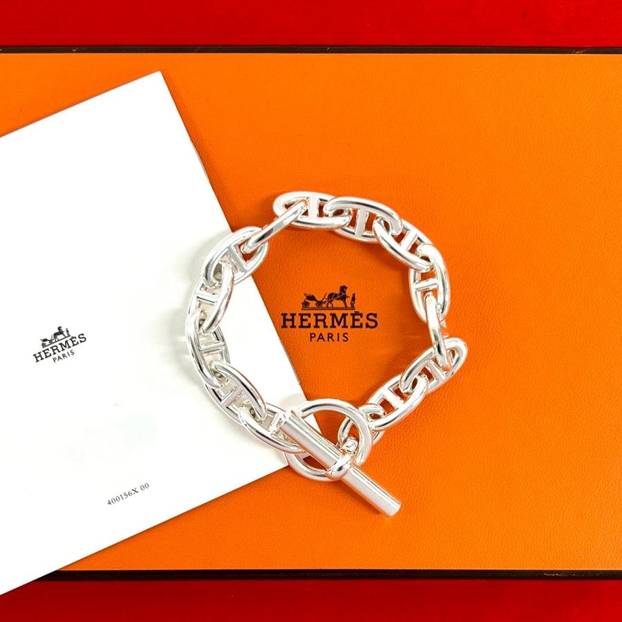 【極美品・保証書付】HERMES エルメス シェーヌダンクル GM 13コマ HERMES（エルメス） 極 美品 シェーヌダンクル GM ブレスレット 13コマ