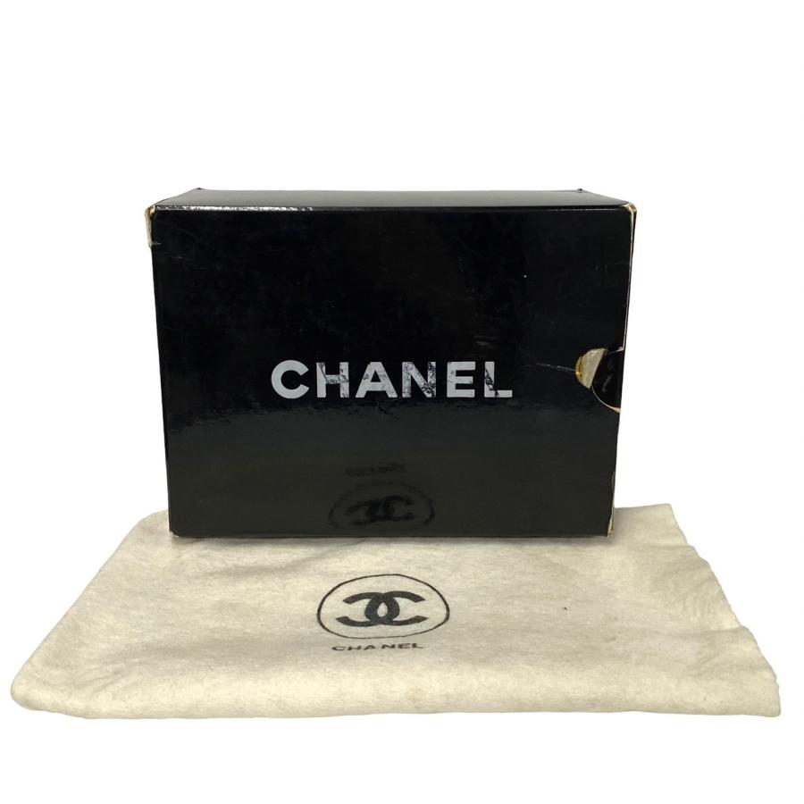 極 美品 箱 袋付き シール有 1番台 CHANEL シャネル マトラッセ ラムスキン レザー フリンジ チェーン ショルダーバッグ ブラック 45839_9