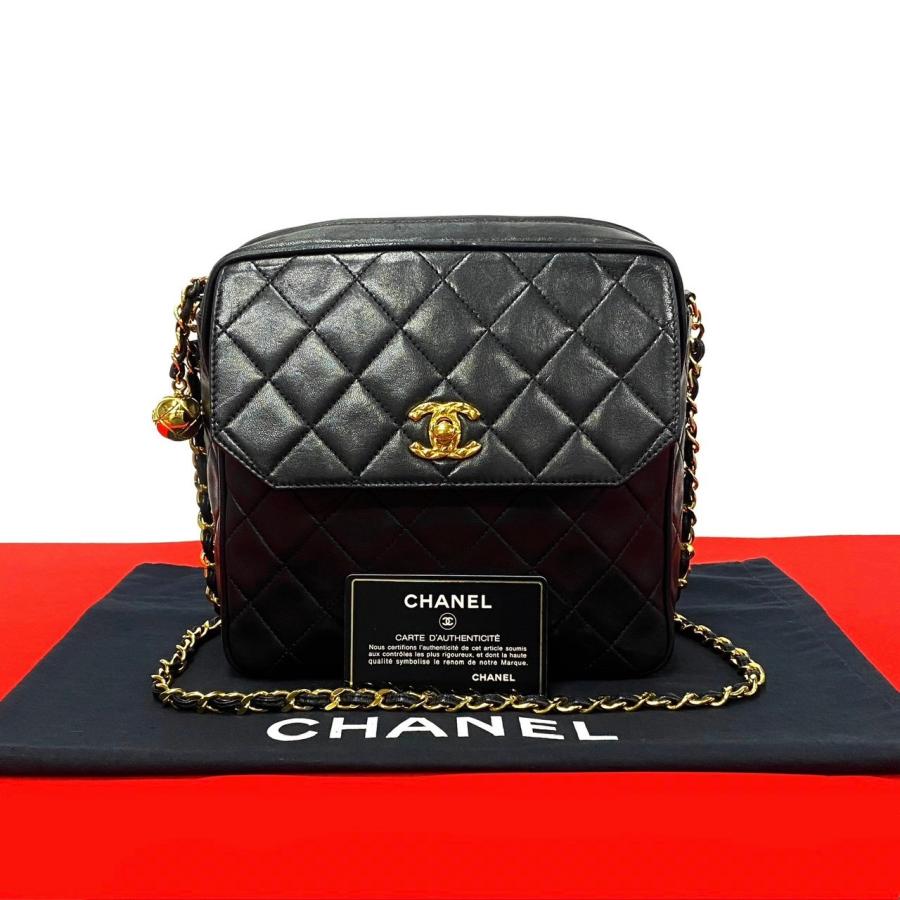 CHANEL 極 美品 カード シール有 2番台 シャネル マトラッセ ココ  
