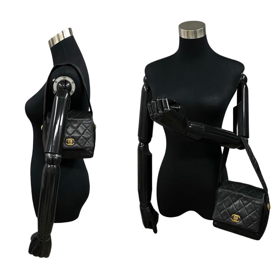 CHANEL 極 美品 シール有 シャネル ヴィンテージ マトラッセ ココ  