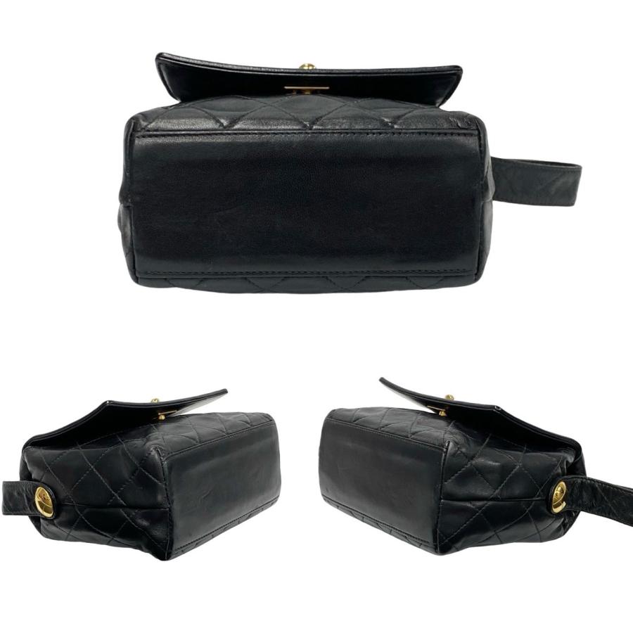 CHANEL 極 美品 シール有 シャネル ヴィンテージ マトラッセ ココ  