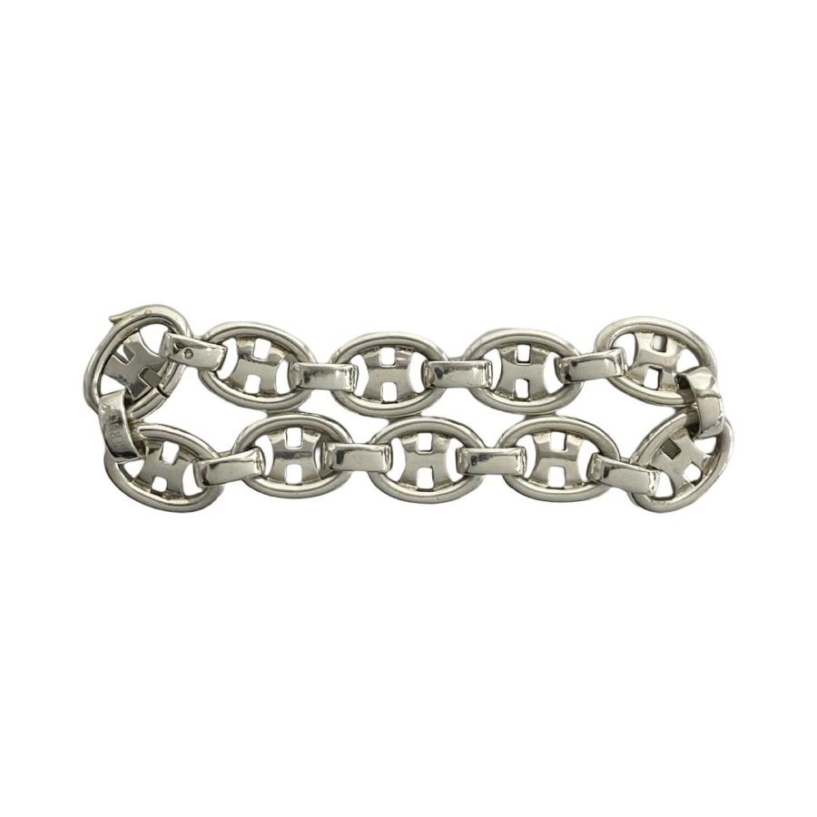 HERMES 極 美品 希少品 エルメス ヴィンテージ Hロゴ シルバー HERMES 極 美品 希少品 エルメス ヴィンテージ Hロゴ シルバー