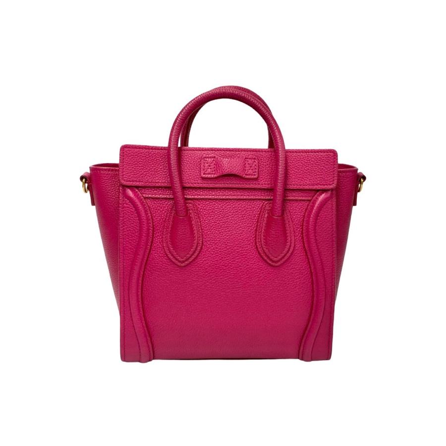 CELINE ハンドバック ラゲージ CELINE（セリーヌ） 未使用保管品 袋付き ラゲージ ナノ ショッパー