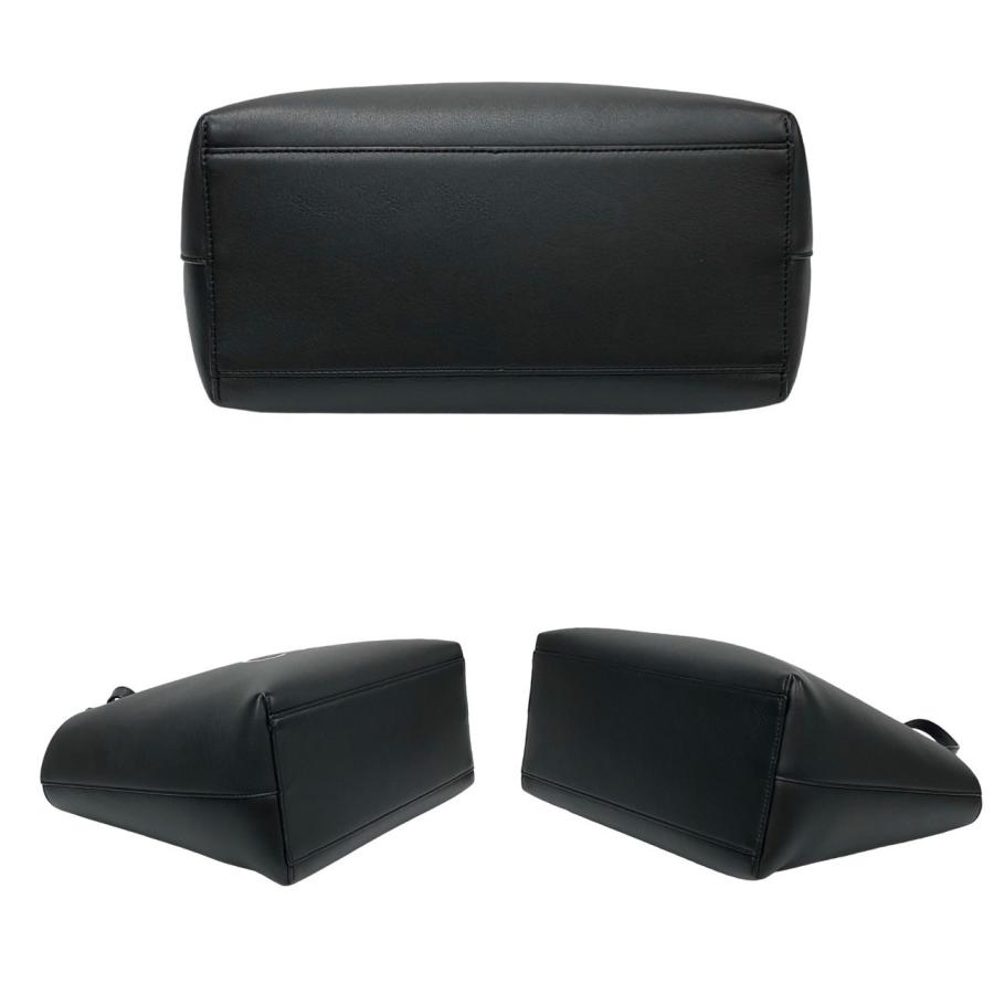 LOEWE ブラックレザートートバッグ 保存袋付き LOEWE ロエベ 黒レザー トートバッグ 保存袋付き LOEWE ロエベ
