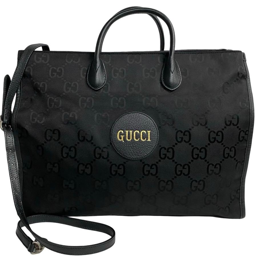 極 美品 GUCCI グッチ オフザグリッド GGモノグラム レザー