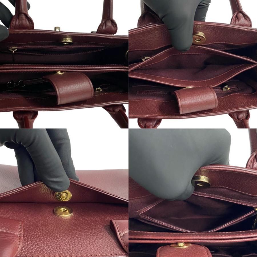 シャネル ココマーク キャビアスキン ターンロック ビジネス