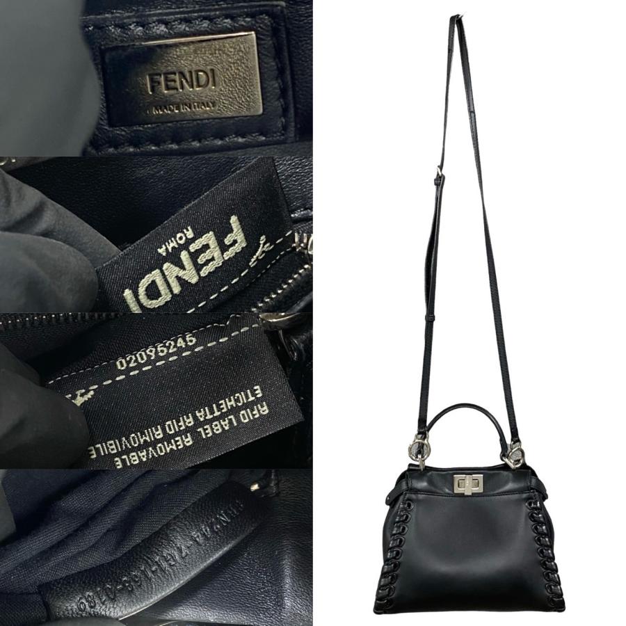 FENDI（フェンディ） ほぼ未使用 袋付き ピーカブー アイコニック ミニ