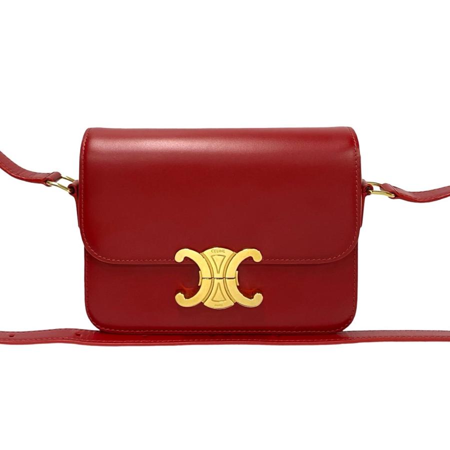 CELINE（セリーヌ） ほぼ未使用 希少品 袋付き トリオンフ ロゴ 金具