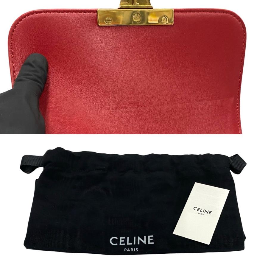 CELINE（セリーヌ） ほぼ未使用 希少品 袋付き トリオンフ ロゴ 金具