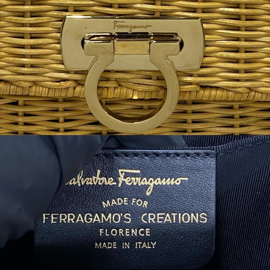 極 美品 袋付き Salvatore Ferragamo サルヴァトーレフェラガモ
